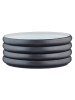 Björn 4er-Set: Dessertteller "Gourmet" in Schwarz/ Weiß - Ø 21,5 cm