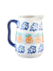 Björn Milchkännchen "Napoli" in Weiß/ Blau/ Orange - 300 ml