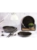 Björn 6-delige set: dinerborden "Moon" zwart - Ø 28,5 cm