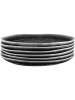 Björn 6-delige set: dinerborden "Moon" zwart - Ø 28,5 cm