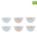 Björn 6-delige set: voorgerechtkommen "Pastel" meerkleurig  - Ø 12 cm
