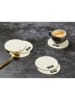Björn 6-delige set: onderzetters crème - Ø 10 cm