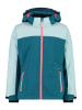 CMP Kurtka narciarska w kolorze turkusowym