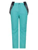 CMP Spodnie narciarskie w kolorze turkusowym