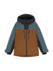 Color Kids Ski-/ Snowboardjacke in Hellbraun/ Blau