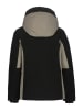 Icepeak Ski-/ Snowboardjacke "Lanett" in Schwarz/ Taupe/ Rosa