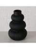 Boltze Vase ''Maurice'' in Schwarz - (H)21 x Ø 14 cm