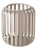 Boltze Windlicht "Viki" in Beige - (H)12 x Ø 10 cm