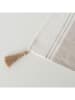 Boltze Leinen-Tischläufer "Linel" in Weiß/ Beige - (L)140 x (B)40 cm