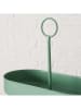 Boltze Etagere "Sinan" in Grün - (B)30 x (H)26 x (T)15 cm 