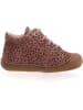 Naturino Leder-Sneakers "Cocoon" in Rosa/ Anthrazit