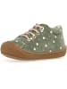 Naturino Leder-Sneakers "Cocoon" in Mint/ Gold