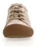 Naturino Leder-Lauflernschuhe "Cocoon" in Beige/ Gold
