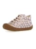 Naturino Leder-Lauflernschuhe "Cocoon" in Siber/ Rosa