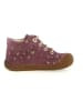 Naturino Leder-Lauflernschuhe "Cocoon" in Aubergine