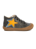 Naturino Leder-Sneakers in Anthrazit