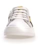 Naturino Leren sneakers wit/geel