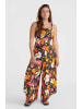 O'Neill Jumpsuit "Alba" zwart/roze/oranje