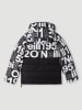 O'Neill Funktionsjacke in Schwarz/ Weiß