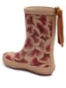 bisgaard Gummistiefel in Beige/ Lila