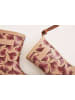 bisgaard Gummistiefel in Beige/ Lila