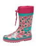 Kangaroos Rubberlaarzen "K-Summerrain" turquoise/roze