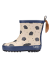 lamino Gummistiefel in Beige/ Dunkelblau