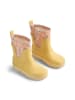 Wheat Rubberlaarzen "Mist" geel/lichtroze