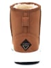 ISLAND BOOT Leder-Winterboots "Spotty" in Hellbraun