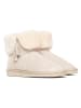 ISLAND BOOT Botki zimowe "Cinnamon" w kolorze kremowym
