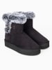 Blackfield Winterboots "Reindeer" zwart