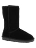 NICEBAY Leder-Winterstiefel "Mississippi" in Schwarz