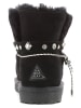NICEBAY Leder-Winterboots "Winnipeg" in Schwarz