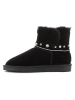 NICEBAY Leder-Winterboots "Winnipeg" in Schwarz