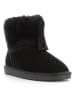 NICEBAY Leder-Winterboots "Nechako" in Schwarz