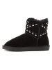 NICEBAY Leder-Winterboots "Kasba" in Schwarz