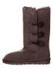 NICEBAY Leder-Winterstiefel "Bernie" in Braun
