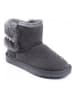 NICEBAY Leder-Winterboots "Carmelia" in Grau