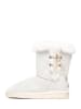 NICEBAY Leder-Winterboots "Blissa" in Weiß