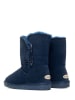NICEBAY Leder-Winterboots "Branch" in Dunkelblau