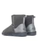 NICEBAY Leder-Winterboots "Abbyly" in Grau