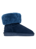 NICEBAY Leder-Winterboots "Alta" in Dunkelblau
