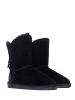 NICEBAY Leder-Winterboots "Honelly" in Schwarz