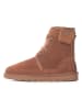 NICEBAY Leder-Winterstiefel "Gayana" in Hellbraun