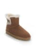 Gooce Leder-Winterboots "Gabriela" in Hellbraun