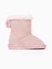 Gooce Skórzane botki zimowe "Amak" w kolorze jasnoróżowym
