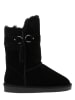 Gooce Leder-Winterstiefel "Bangle" in Schwarz