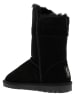 Gooce Leder-Winterstiefel "Bangle" in Schwarz