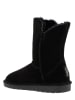 Gooce Leder-Winterstiefel "Breezy" in Schwarz