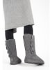 Gooce Leder-Winterstiefel "Cornice" in Grau